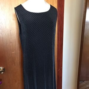 Chico’s travelers polka dot sheath dress